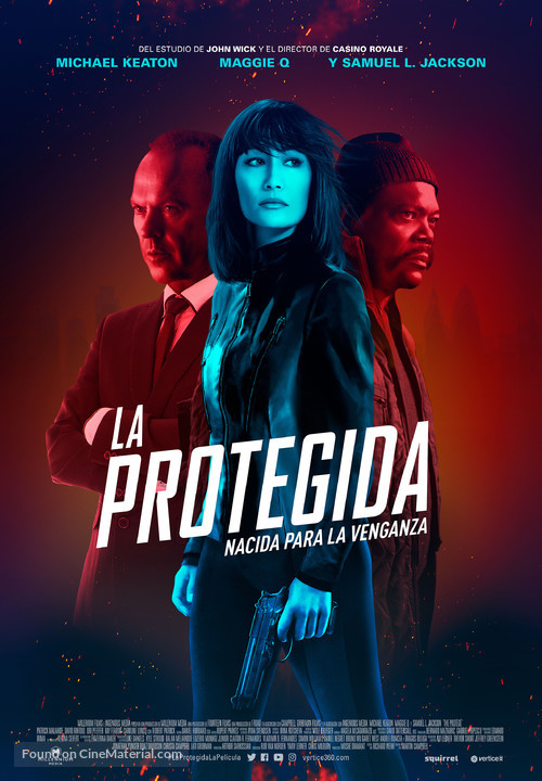 The Prot&eacute;g&eacute; - Spanish Movie Poster