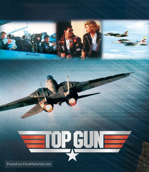 Top Gun - German Blu-Ray movie cover