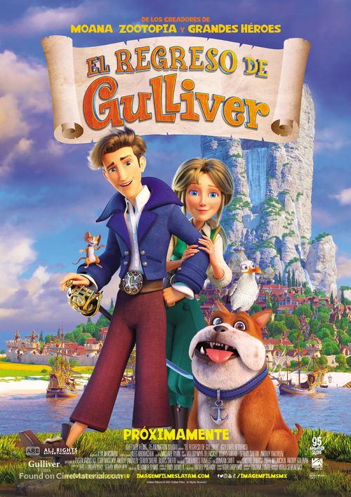 Gulliver Returns - Mexican Movie Poster