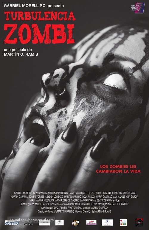 Turbulencia Zombi - Spanish Movie Poster