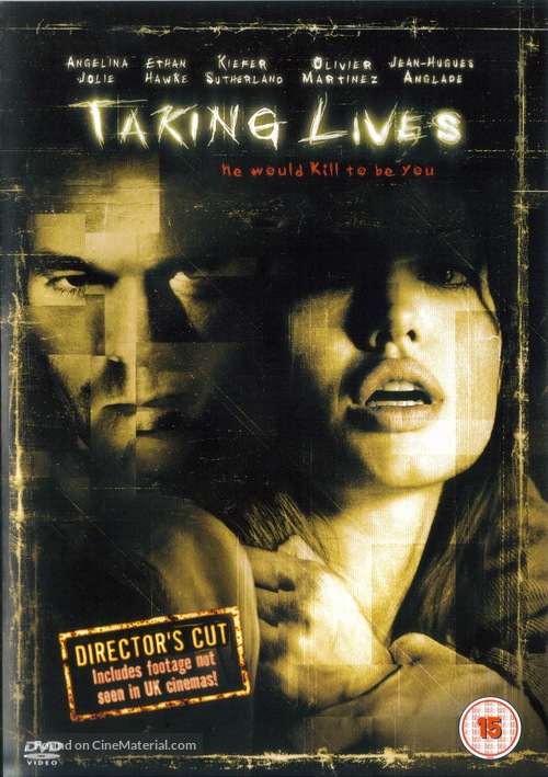 Taking Lives - British Movie Cover