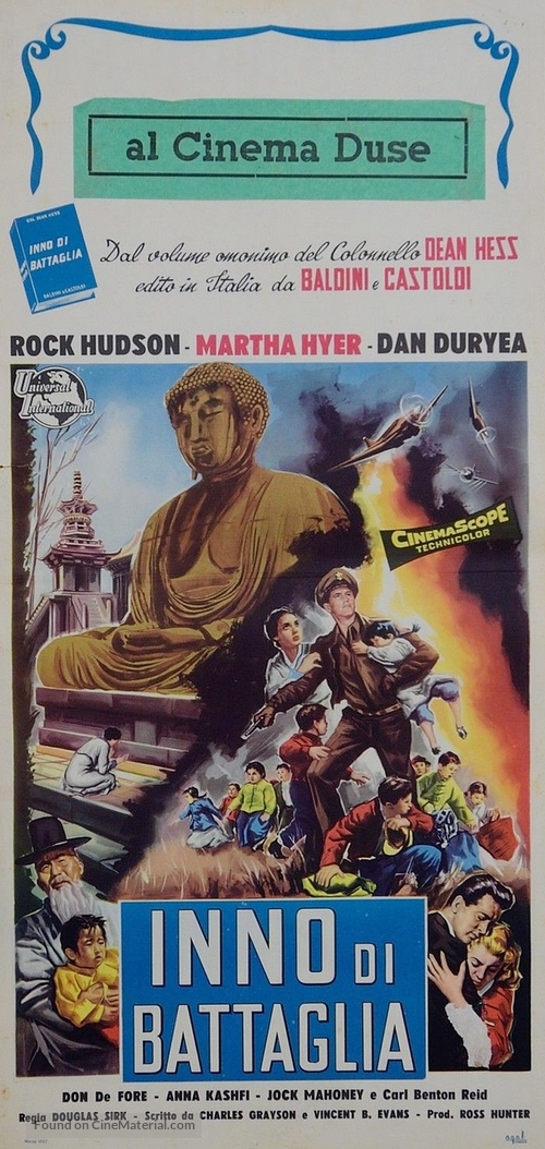 Battle Hymn - Italian Movie Poster