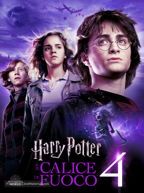 Harry Potter and the Goblet of Fire - Italian Video on demand movie cover