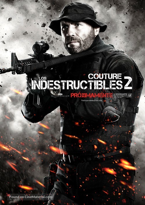 The Expendables 2 - Chilean Movie Poster