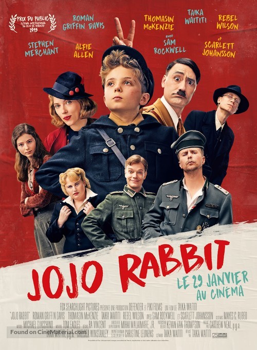 Jojo Rabbit - French Movie Poster