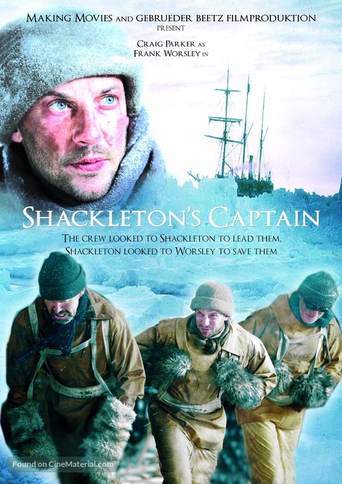 Shackleton&#039;s Captain - New Zealand Movie Poster