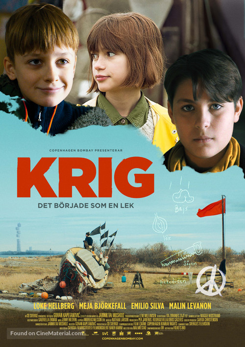 Krig - Swedish Movie Poster