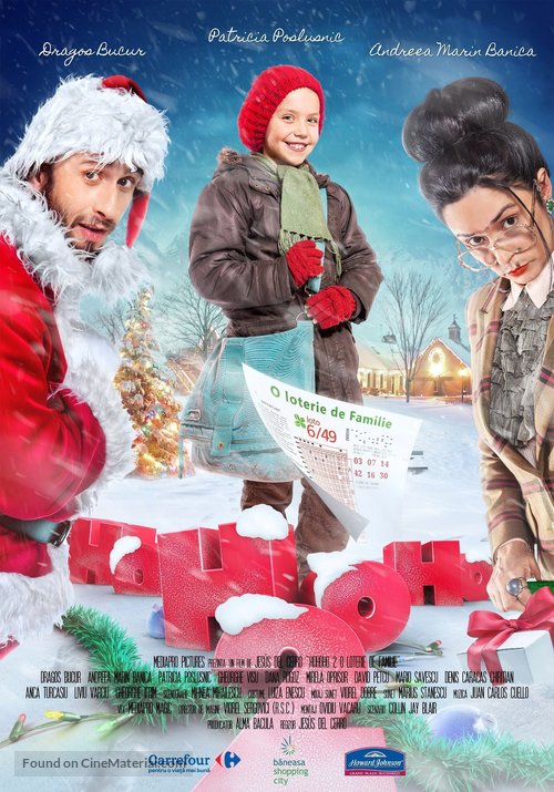 Ho Ho Ho 2: O loterie de familie - Romanian Movie Poster