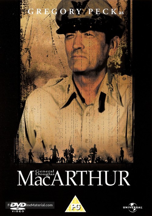 MacArthur - British DVD movie cover
