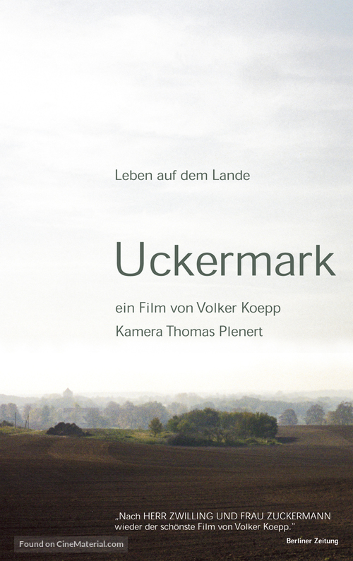 Uckermark - German poster