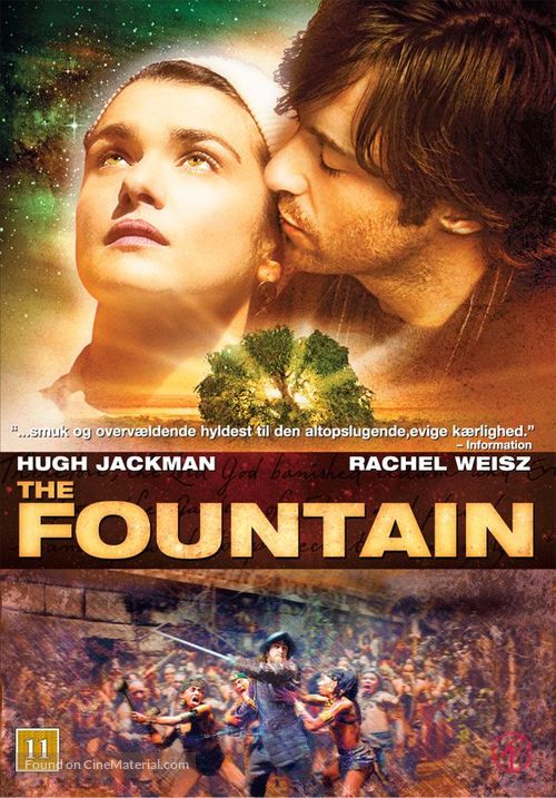 The Fountain - Danish DVD movie cover