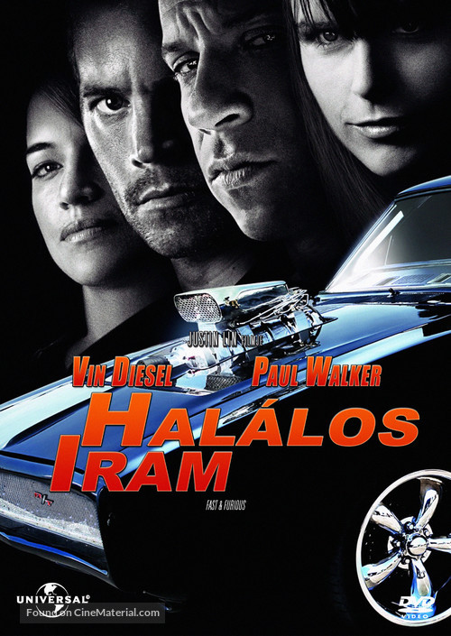 Fast &amp; Furious - Hungarian Movie Cover