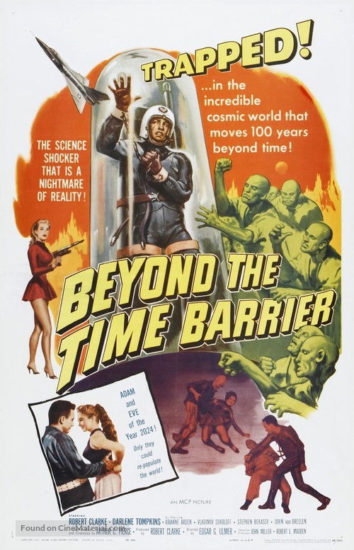 Beyond the Time Barrier - Movie Poster