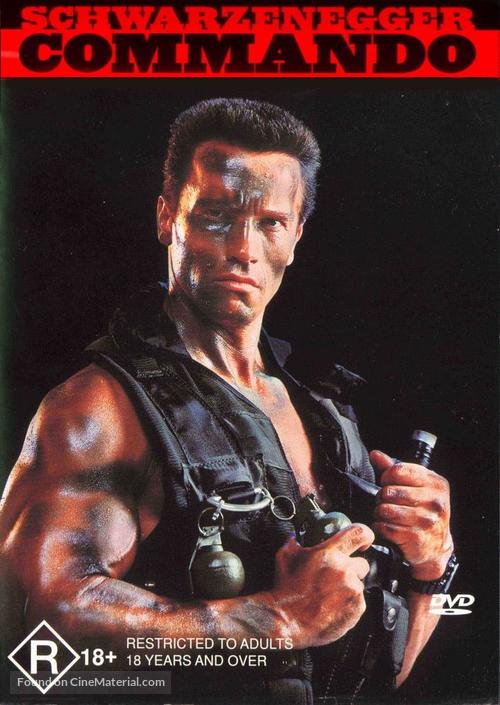 Commando - Australian DVD movie cover