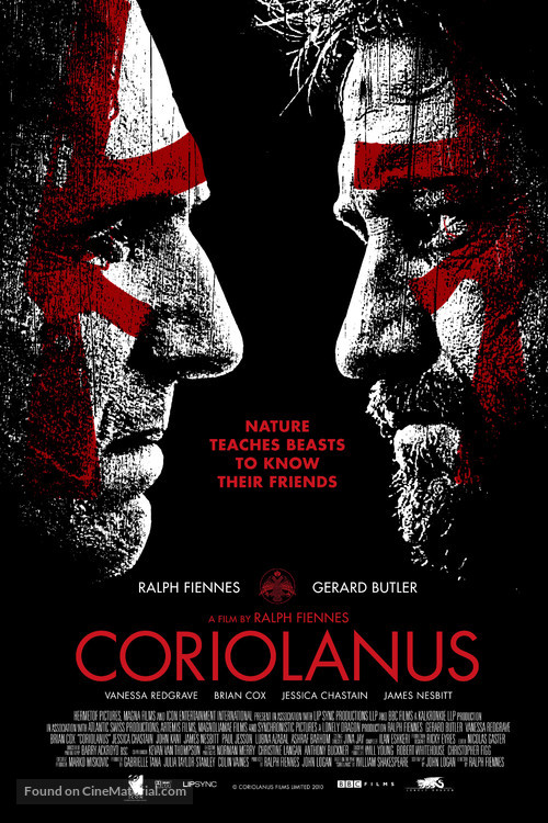 Coriolanus - British Movie Poster