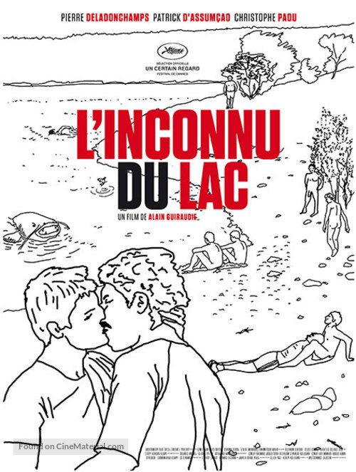L&#039;inconnu du lac - French Movie Poster