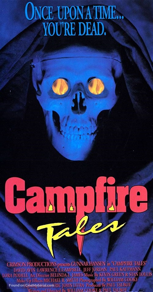 Campfire Tales - VHS movie cover