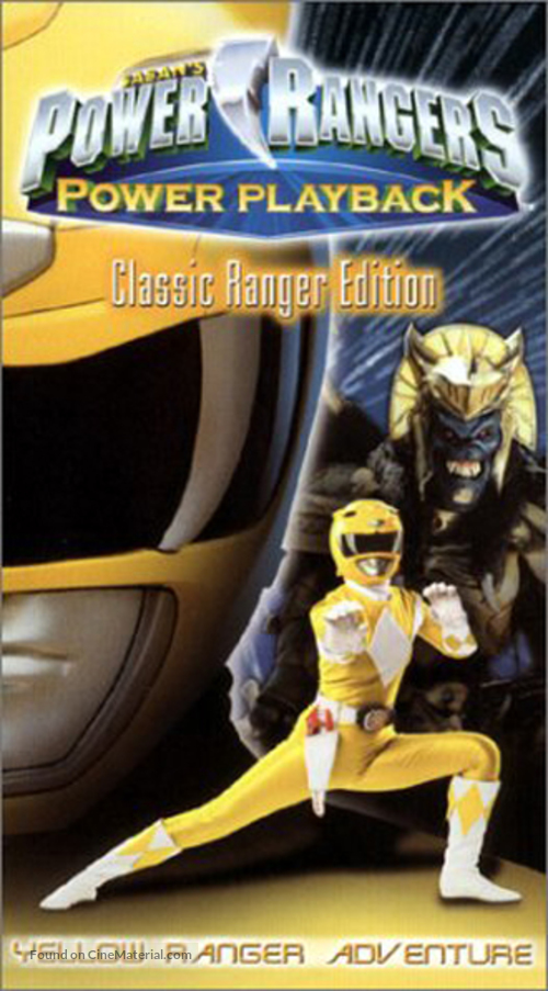 &quot;Mighty Morphin&#039; Power Rangers&quot; - VHS movie cover