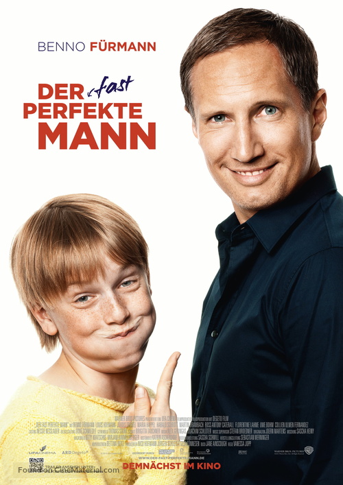 Der fast perfekte Mann - German Movie Poster