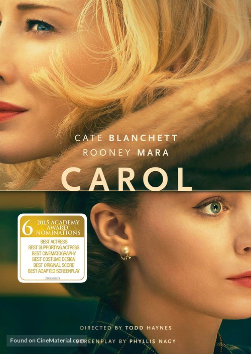 Carol - DVD movie cover