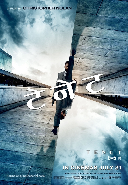 Tenet - Indian Movie Poster
