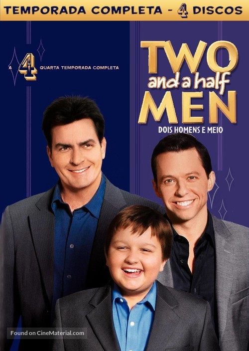 &quot;Two and a Half Men&quot; - Brazilian Movie Cover