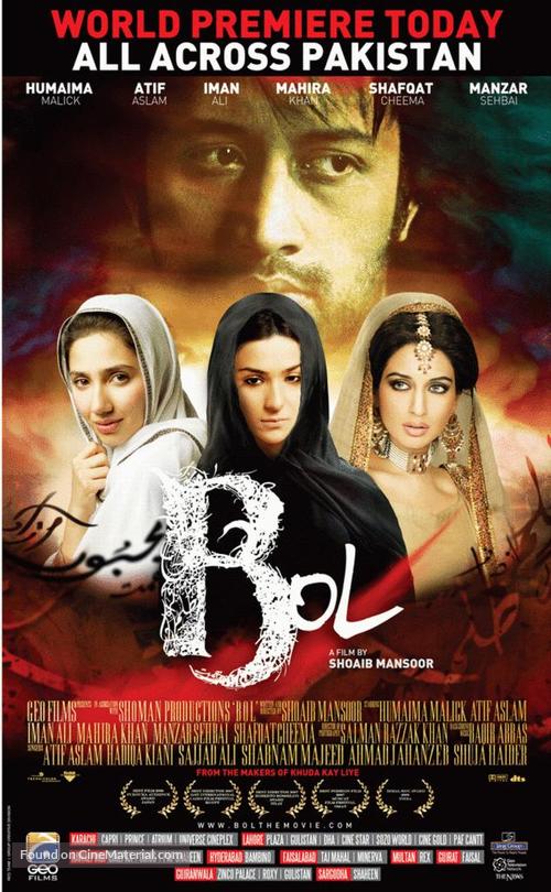 Bol - Pakistani Movie Cover