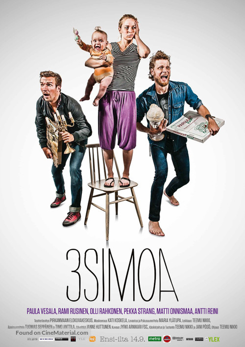 3 Simoa - Finnish Movie Poster