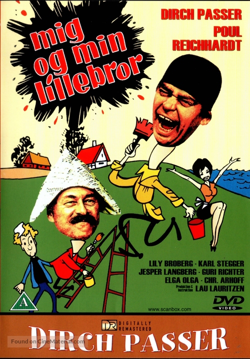 Mig og min lillebror - Danish DVD movie cover