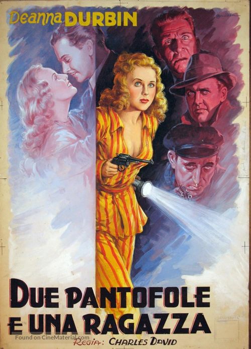 Lady on a Train - Italian Movie Poster