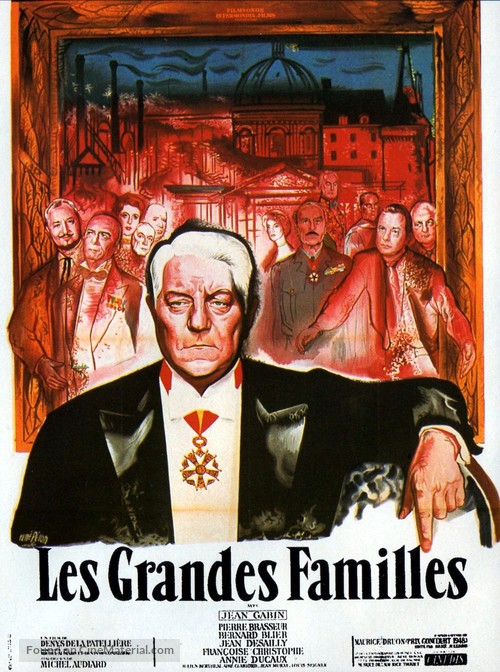 Les grandes familles - French Movie Poster