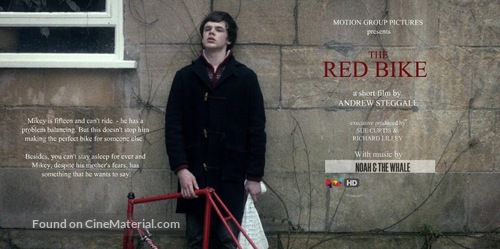 The Red Bike - British Movie Poster