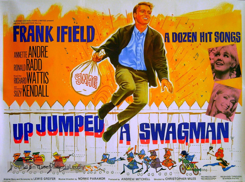 Up Jumped a Swagman - British Movie Poster