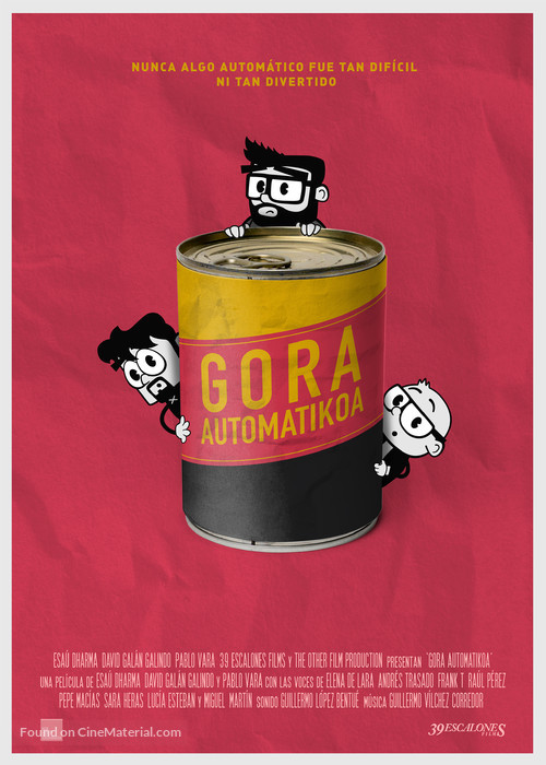 Gora Automatikoa - Spanish Movie Poster