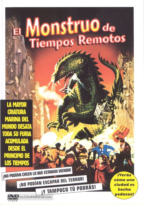 The Beast from 20,000 Fathoms - Spanish DVD movie cover