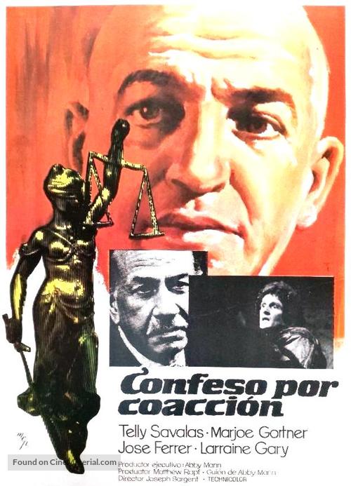 The Marcus-Nelson Murders - Spanish Movie Poster