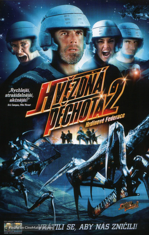 Starship Troopers 2 - Czech DVD movie cover