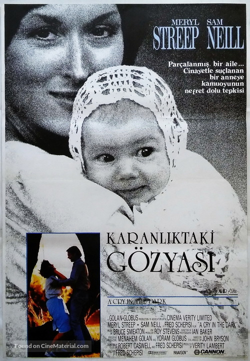 A Cry in the Dark - Turkish Movie Poster