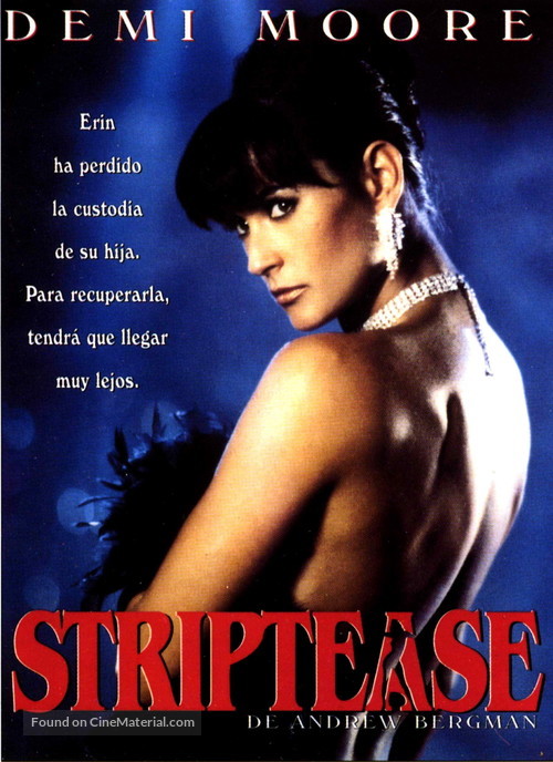 Striptease - Spanish Movie Poster