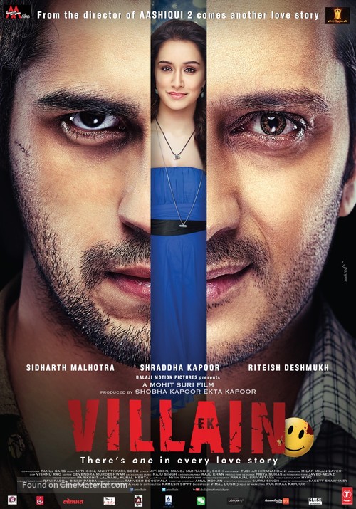 Ek Villain - Indian Movie Poster