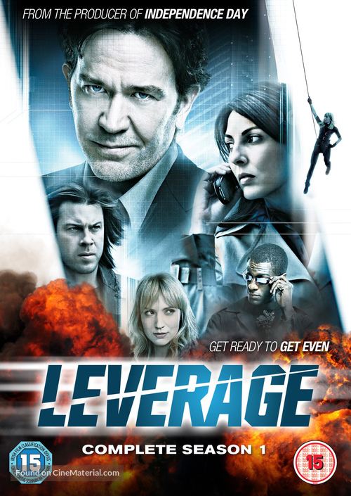 &quot;Leverage&quot; - British DVD movie cover