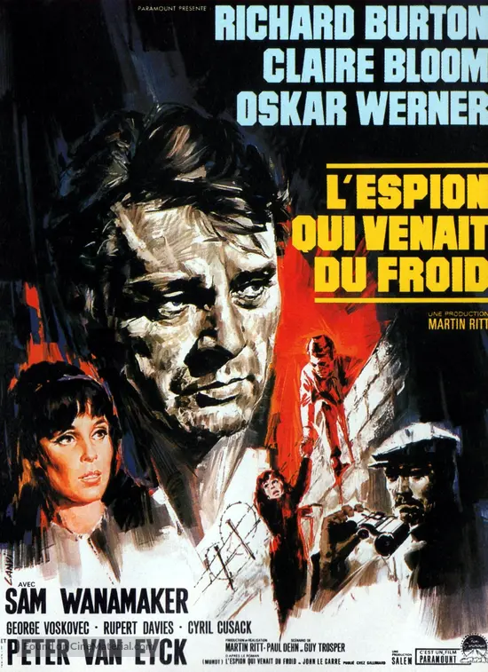 The Spy Who Came in from the Cold - French Movie Poster