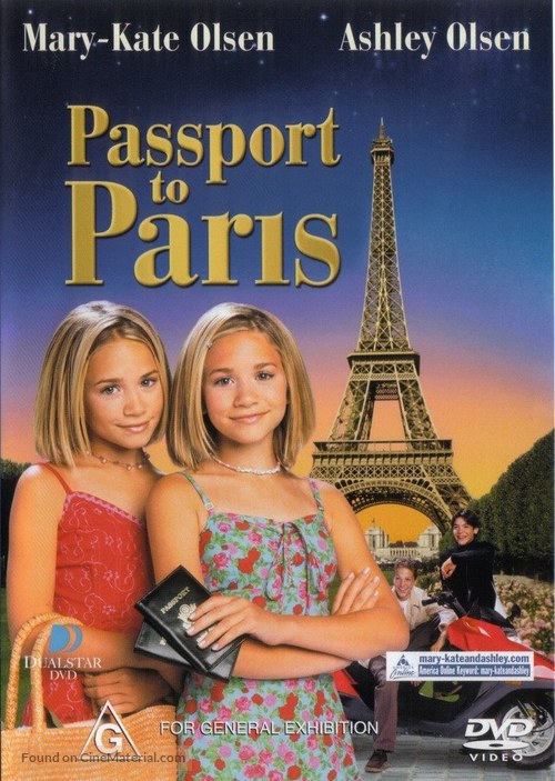 Passport to Paris - Australian DVD movie cover