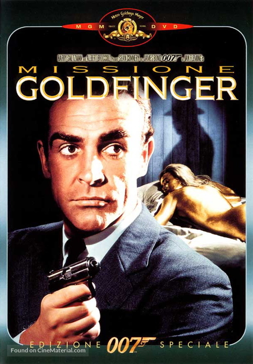 Goldfinger - Italian Movie Cover