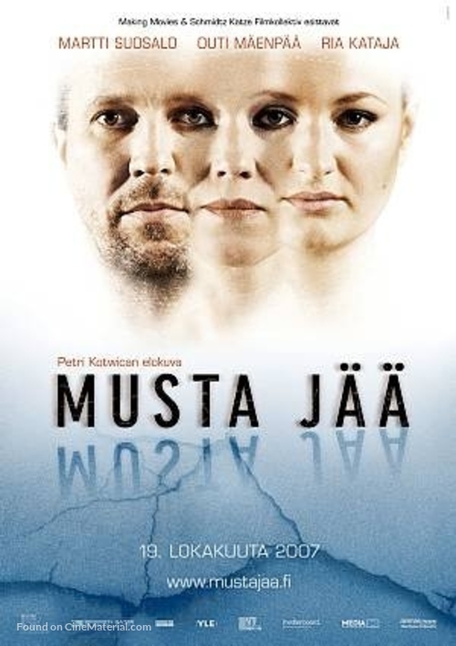 Musta j&auml;&auml; - Finnish Movie Poster