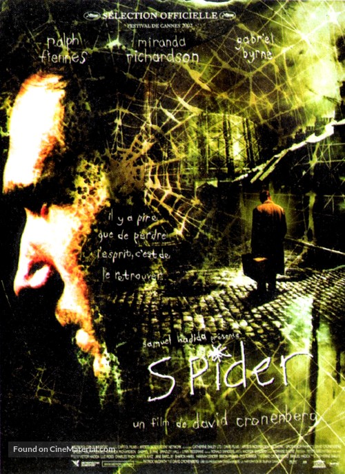 Spider - French Movie Poster