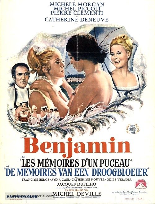 Benjamin ou Les m&eacute;moires d&#039;un puceau - Belgian Movie Poster