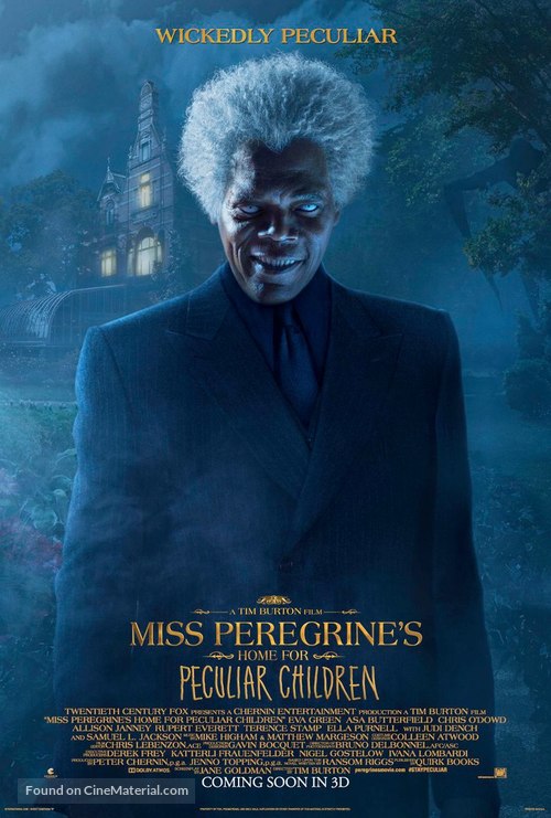 Miss Peregrine&#039;s Home for Peculiar Children - Movie Poster