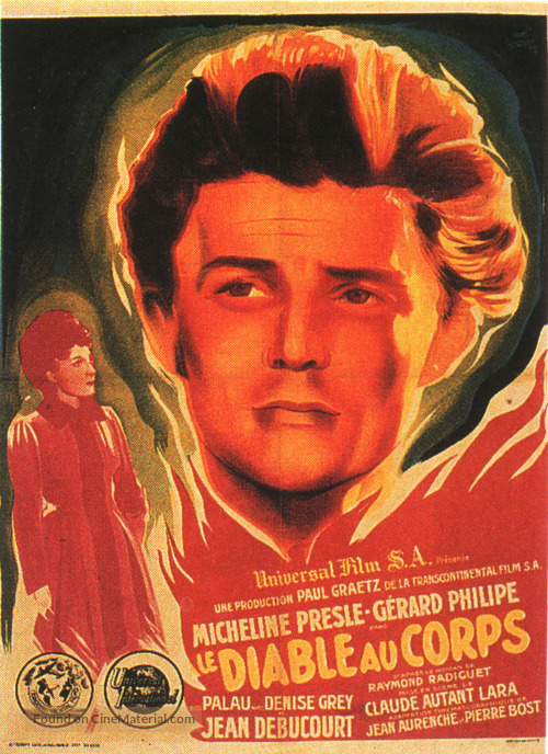 Le diable au corps - French Movie Poster