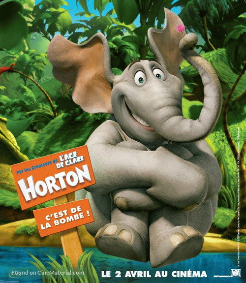 Horton Hears a Who! - French Movie Poster